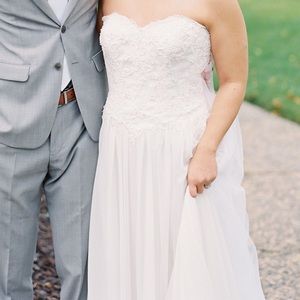 White wedding dress ✨💕